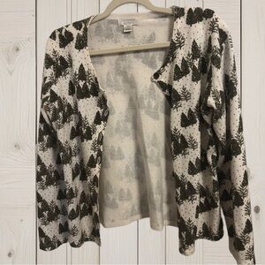 Winter Tree Cardigan
